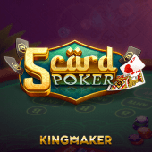 5 Card Poker on plus777 legit app